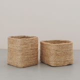 Small Square Jute Baskets