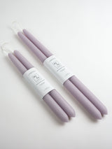 Lavender | Dipped Beeswax Taper Candles