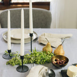 Kent Black Taper Candle Holder, Medium