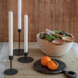 Kent Black Taper Candle Holder, Medium