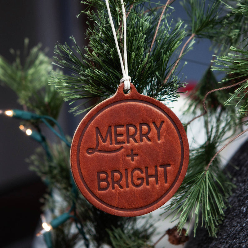Merry + Bright Ornament