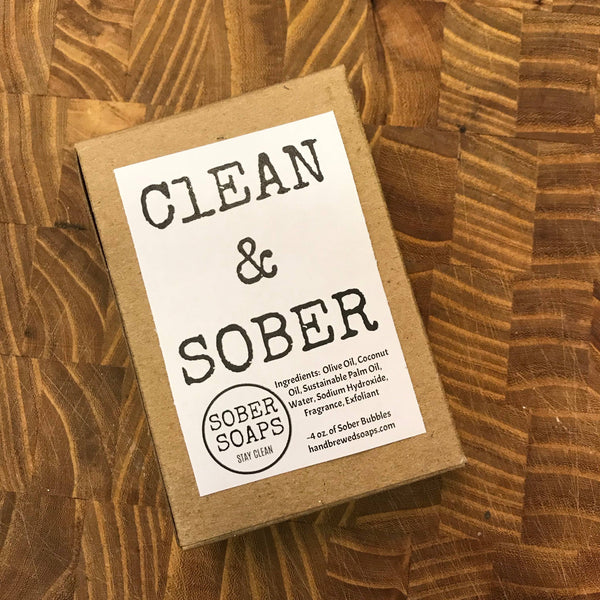 Clean & Sober Soap: Woodsy