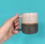 Cookie Mug - Black & White: 12oz