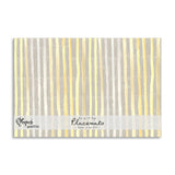 Yellow Stripes Paper Placemats