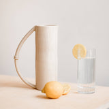 Half Circle Pitcher: Beige