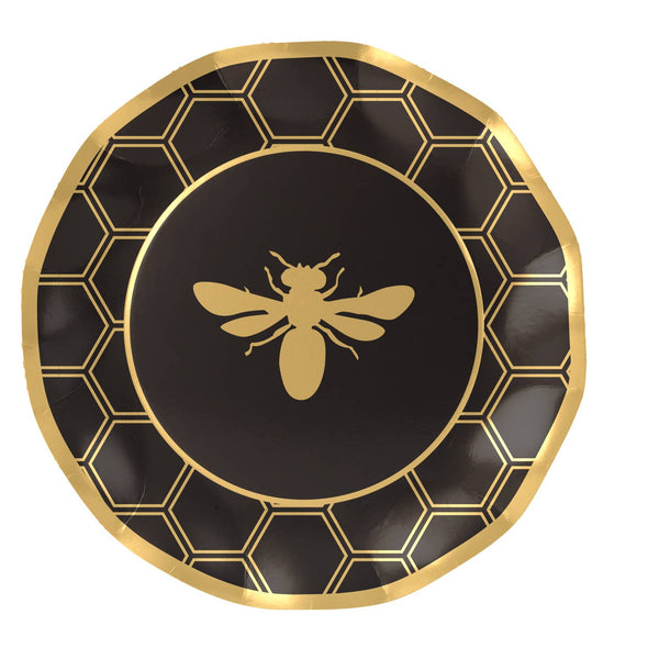 Paper Dinner Plate - Honeybee / 8pk