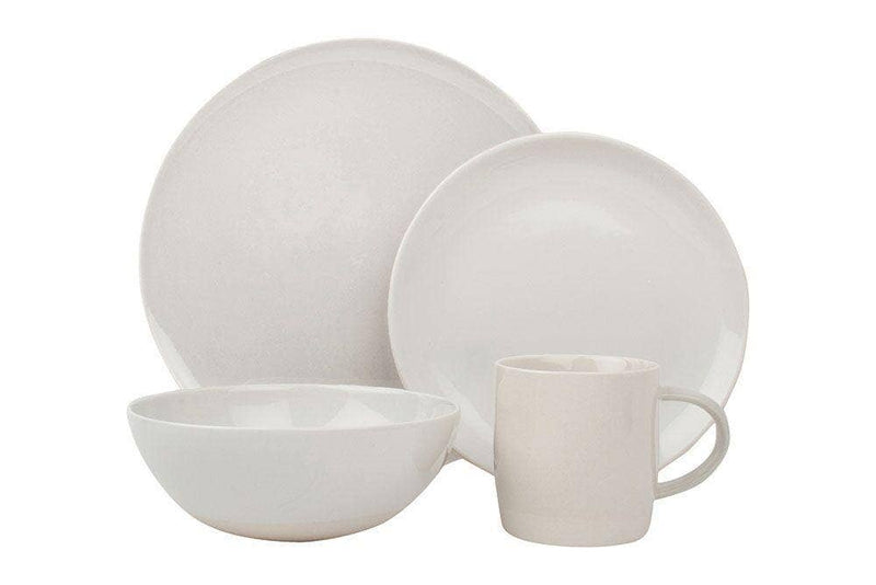 Shell Bisque Dinnerware - White