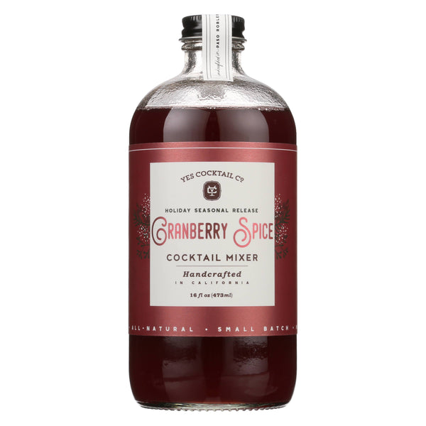 Holiday Seasonal : Cranberry Spice Cocktail Mixer